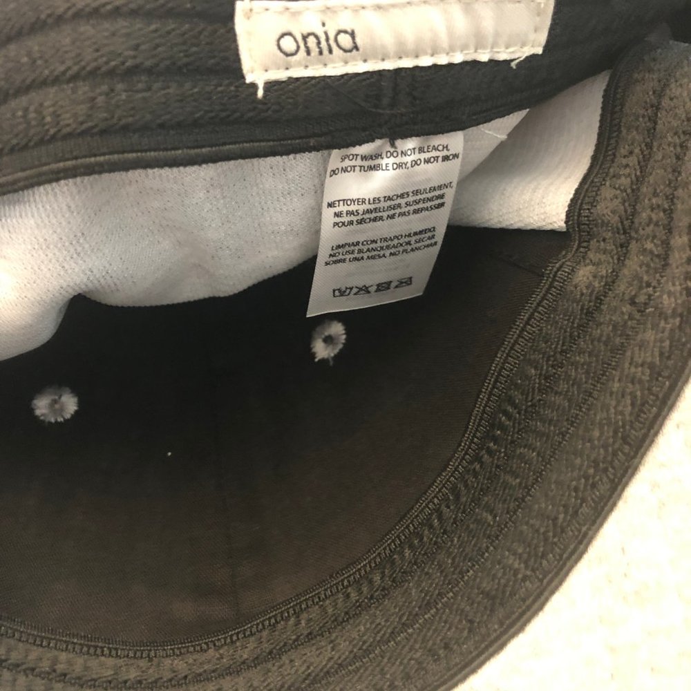 Onia "Ryan" Baseball Cap in Black or Gray - Picture 4 of 7